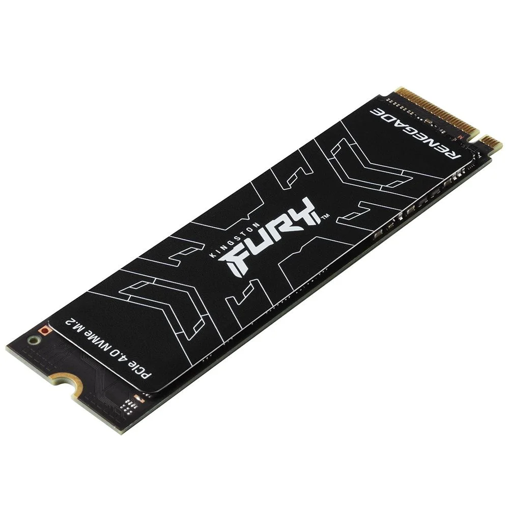 Твердотельный накопитель SSD Kingston FURY Renegade SFYRS/500G M.2 2280 500GB Client SSD PCIe 4.0 NVMe, 7300/3900, IOPS 450/900K, MTBF 1.8M, 3D TLC, 500TBW, 0.55DWPD, with Heat Spreader (5 лет), RTL (324525) {10}
