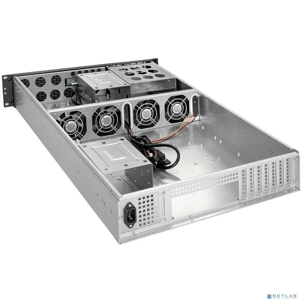 Exegate EX172964RUS Серверный корпус Pro 2U650-06/2U2098L <RM 19",  высота 2U, без БП, USB> 3