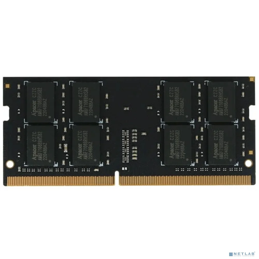 Модуль памяти Apacer 16GB DDR4 3200 SODIMM ES.16G21.GSH CL22, 1024x8