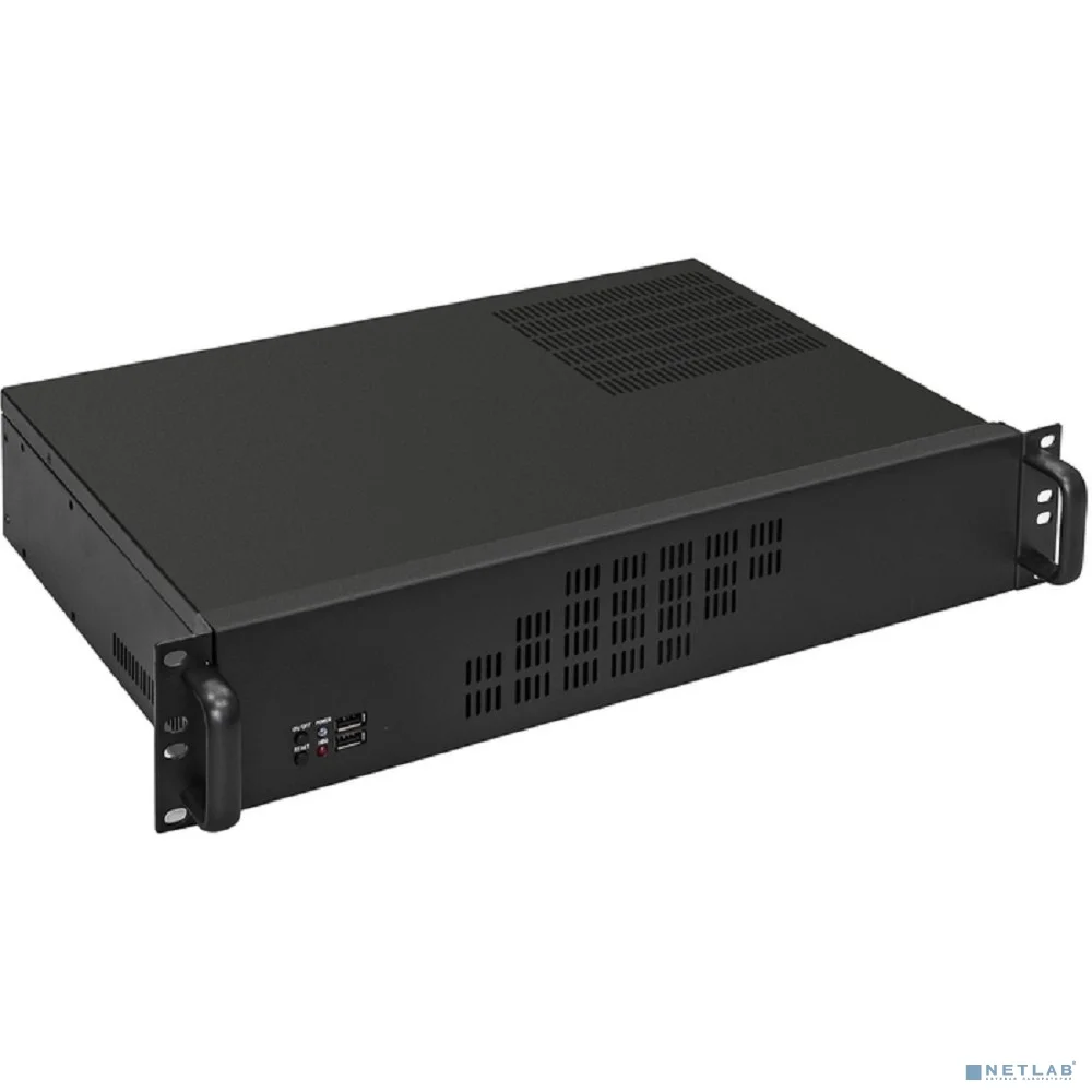 Exegate EX297709RUS Серверный корпус ExeGate Pro 2U300-04 <RM 19", высота 2U, глубина 300, БП 700PPH-SE, USB>