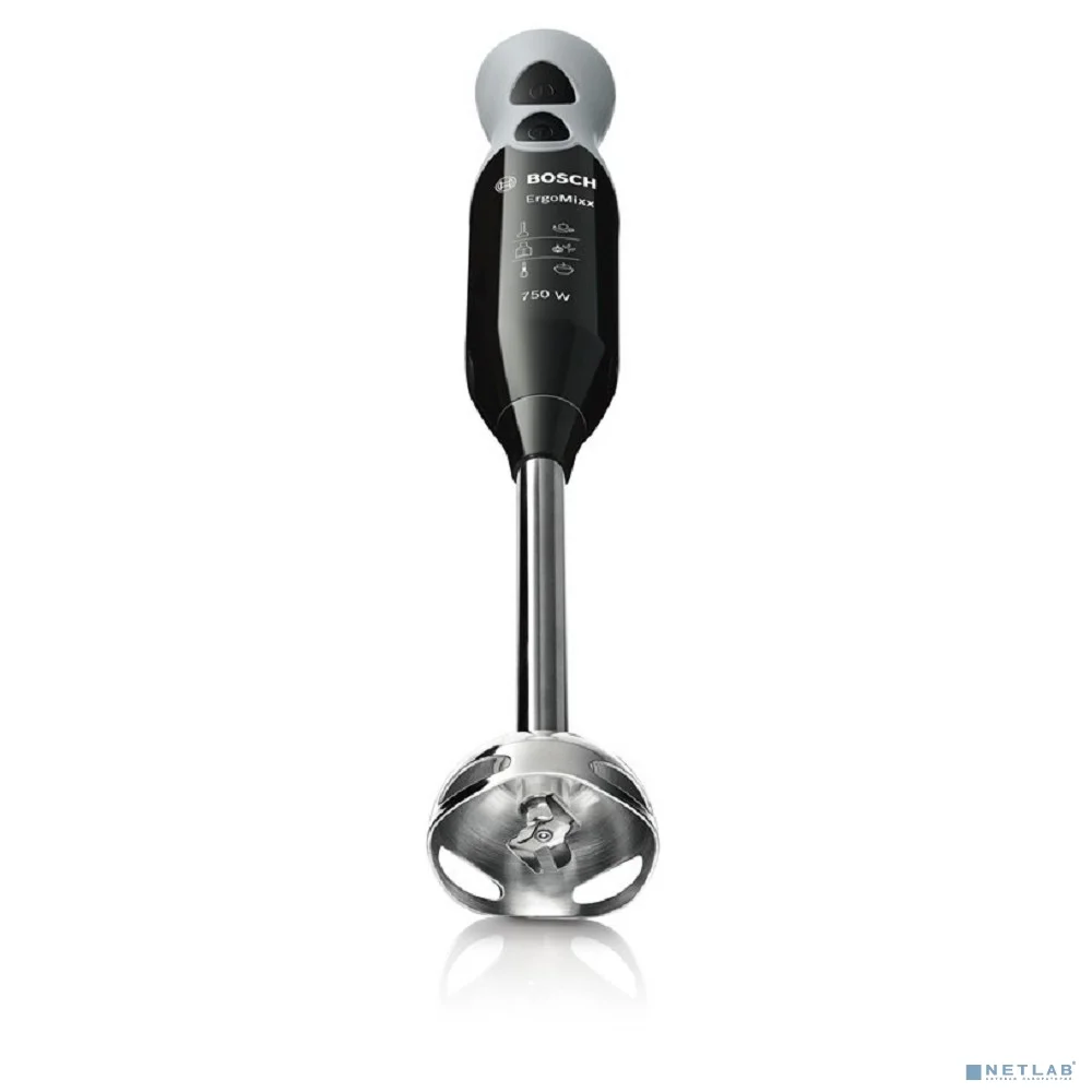 Блендер погружной Bosch MSM67170 750Вт черный/серый