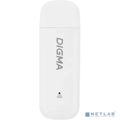 Digma Dongle WiFi DW1960WH Модем 3G/4G USB Wi-Fi Firewall +Router внешний белый