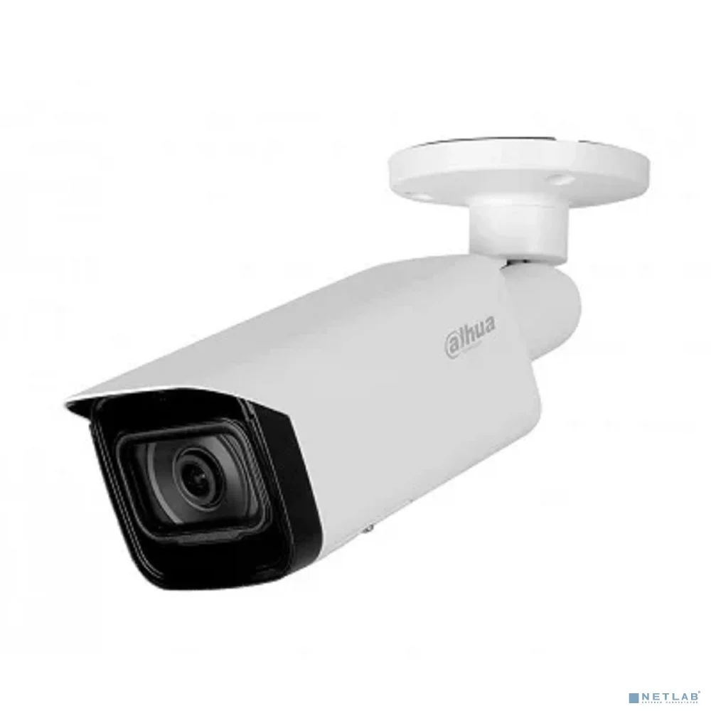 DAHUA DH-IPC-HFW5241TP-ASE-0280B-S3 Уличная цилиндрическая IP-видеокамера 2Мп, 1/2.8” CMOS, объектив 2.8мм, видеоаналитика, микрофон, ИК 80м, IP67, IK10, ePoE, металл