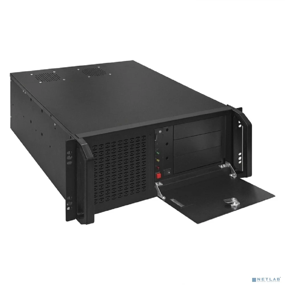 Exegate EX300066RUS Серверный корпус ExeGate Pro 4U450-16/4U4019S <RM 19", высота 4U, глубина 450, БП 700PAS, USB>