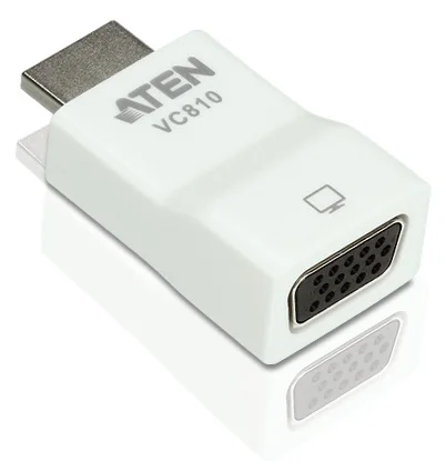 Адаптер Aten ProAV green: HDMI в VGA Адаптер