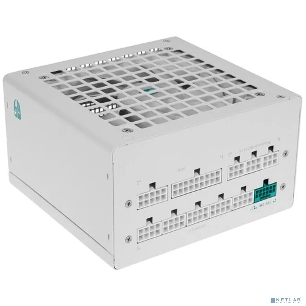 Блок питания Deepcool GAMERSTORM PQ850G WH (ATX 3.1, 850W, Full Cable Management, PWM 120mm fan, 80+ GOLD, Active PFC + Half Bridge + DC/DC, Full Japanese Capacitors, Gen5 PCIe, белый) RET