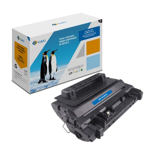 Картридж Cartridge G&G 81A для HP LJ M630/M604/M605/M606, с чипом 10 500 аналог CF281A гарантия 36 мес.