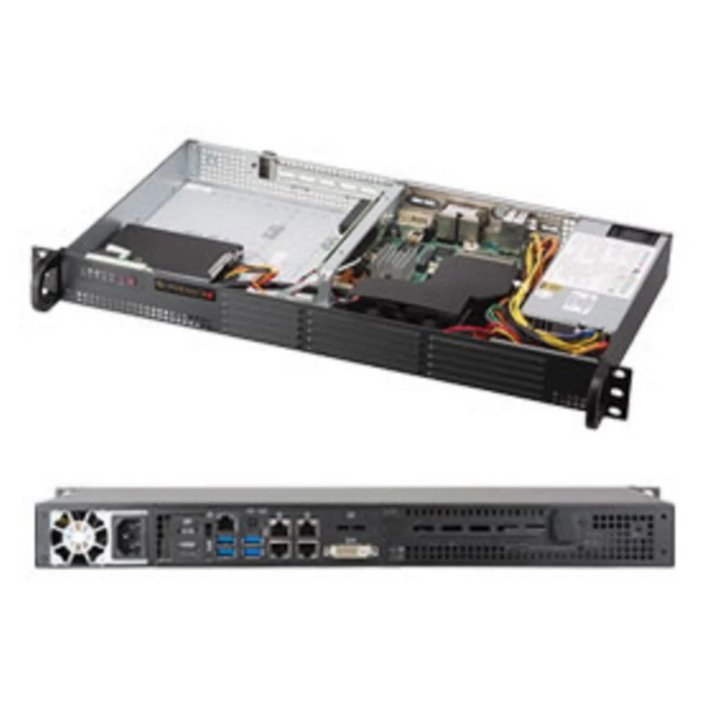 Платформа системного блока SuperMicro SYS-5019S-TN4 X11SSV-M4F, CSE-504-203B