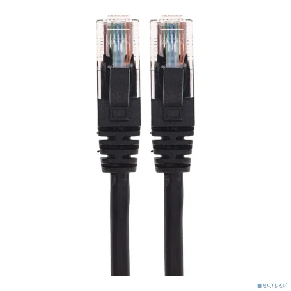 Rexant (02-0102-3) Патч-корд U/UTP, CAT 5e, RJ45-RJ45, 26AWG, LSZH, черный, 3м