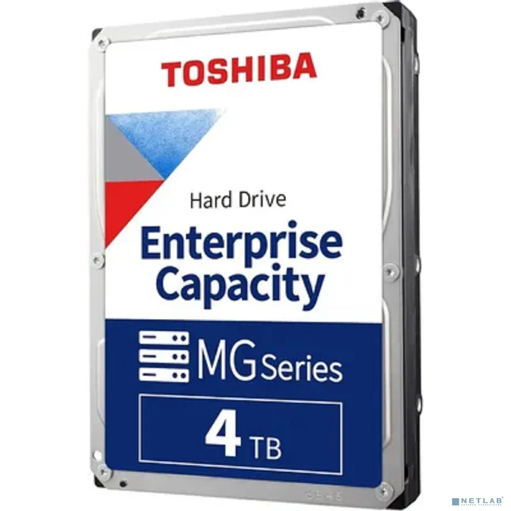 Жесткий диск серверный Toshiba MG10ADA400E 3.5" 4TB Enterprise HDD SATA 6Gb/s, 7200rpm, 512e