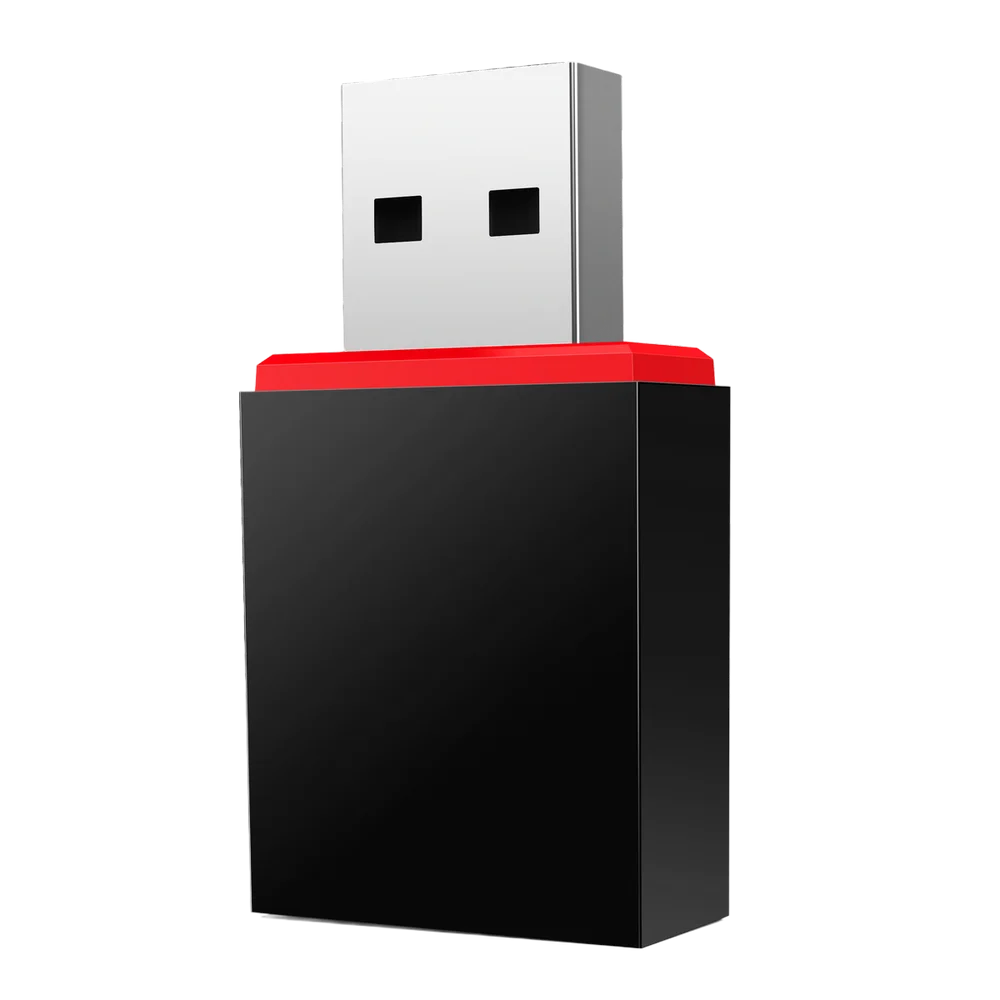 Адаптер беспроводной связи (Wi-Fi) Tenda U3 Адаптер Wi-Fi N300 2,4 ГГц, до 300 Мбит/с, передатчик 20 dBm, подключение USB, внутренняя антенна