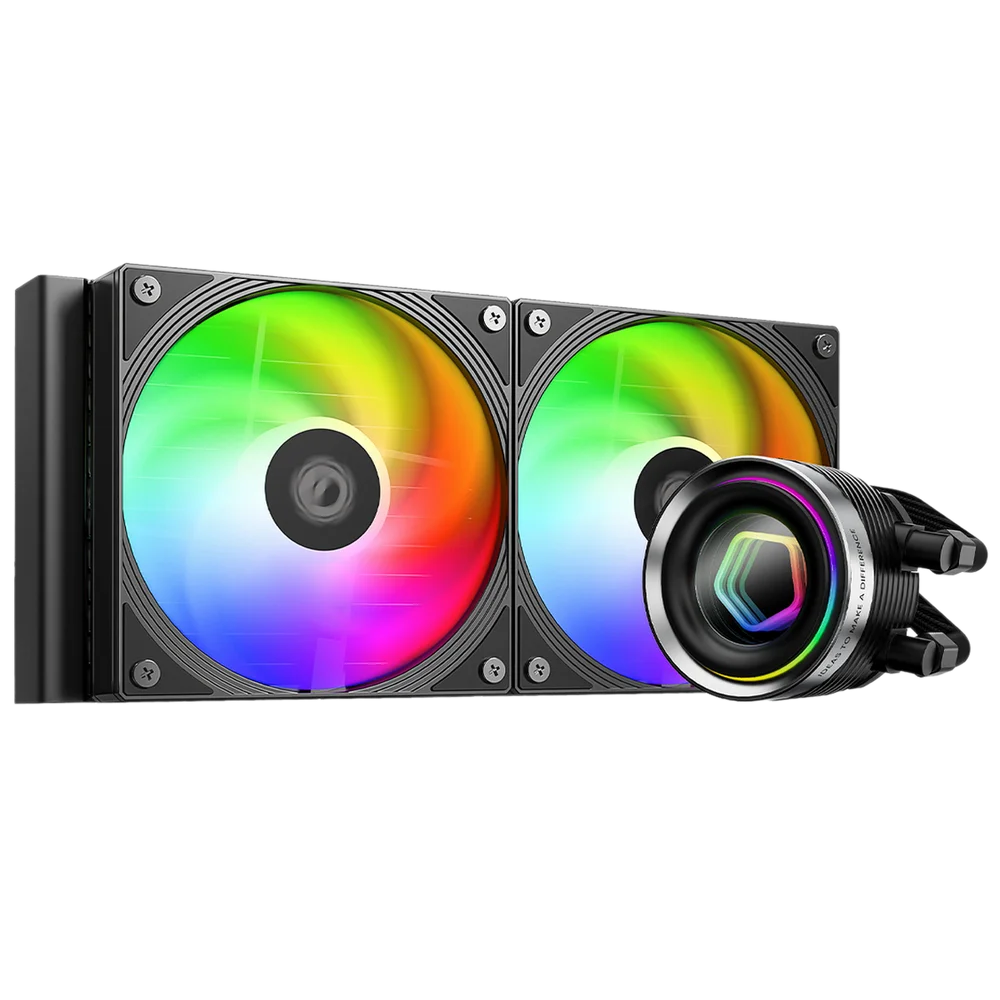 Вентилятор для процессора ID-Cooling FX240 INFINITY ARGB (Black) 300W all Intel/AMD