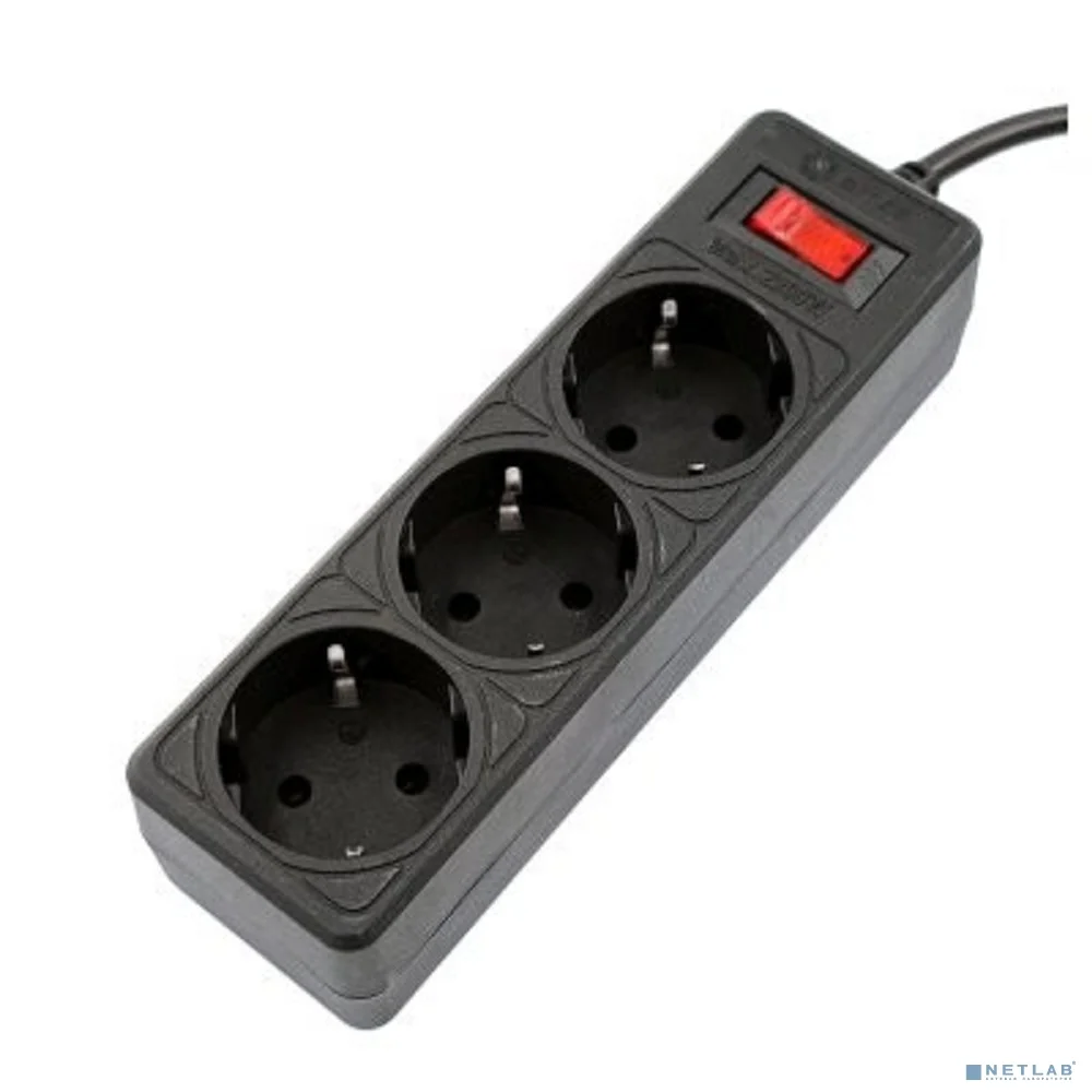 5bites Сетевой фильтр GARDA SP3B-518 3S / 3*0.75MM2 / 1.8M / BLACK