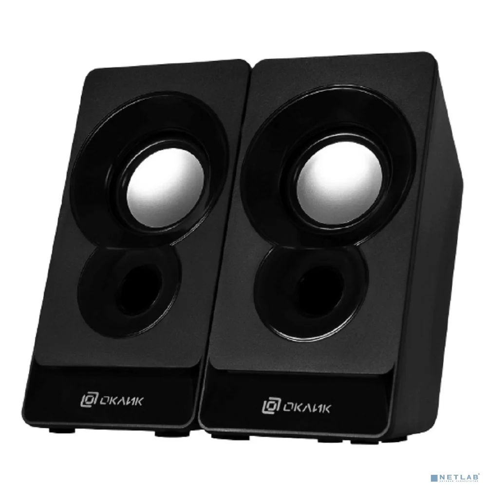 Oklick OK-165 2.0 черный 6Вт