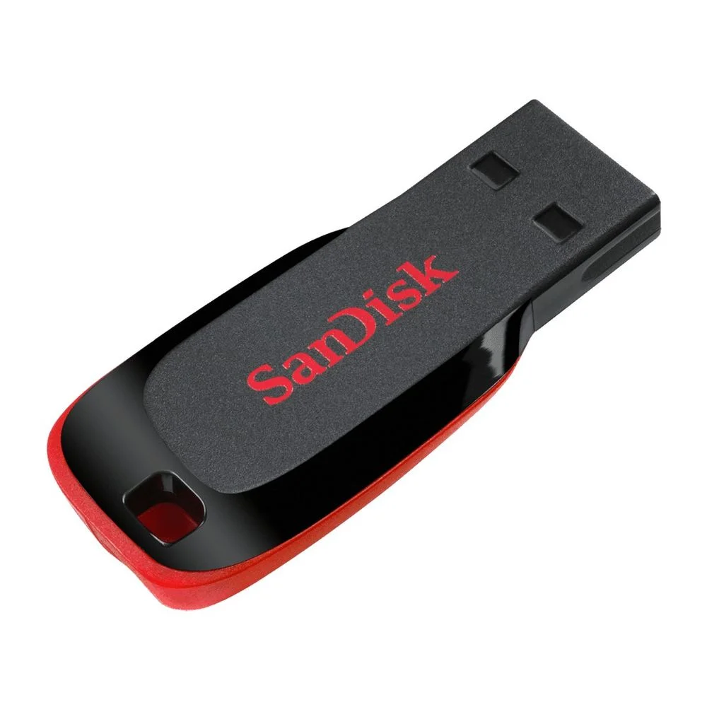 SanDisk USB Drive 16Gb Cruzer Blade SDCZ50-016G-B35 {USB2.0, Black-Red}