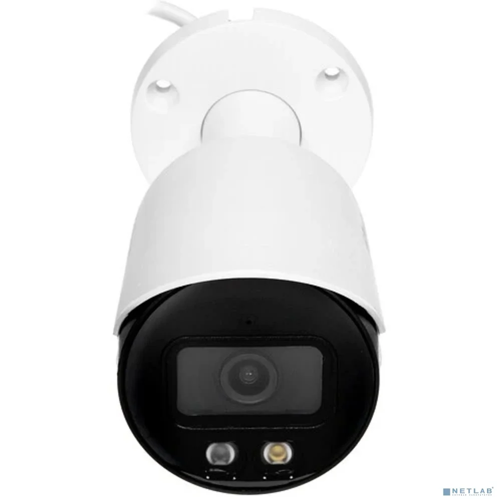 DAHUA DH-IPC-HFW2249SP-S-IL-0360B Уличная цилиндрическая IP-видеокамера SmartDualLight 2Мп, 1/2.8” CMOS, объектив 3.6мм, видеоаналитика, микрофон, ИК 30м, LED 30м, IP67, металл