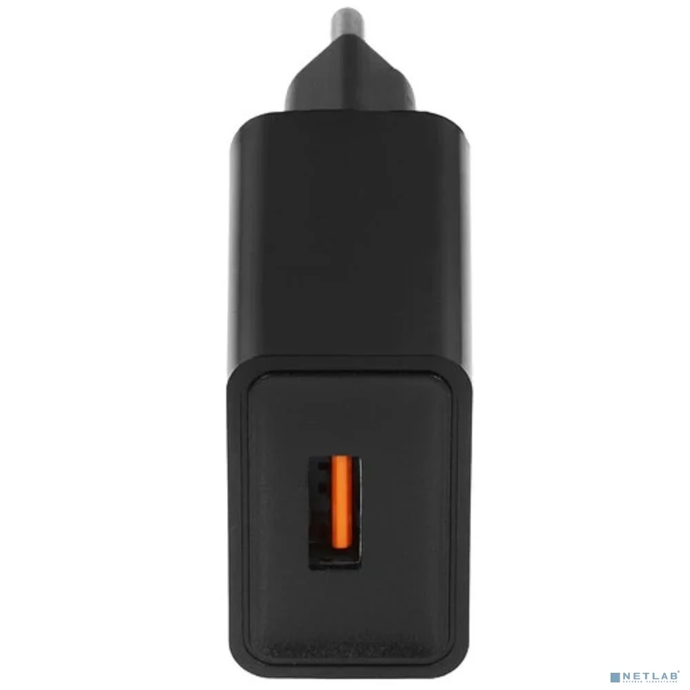 Cablexpert Адаптер питания, Qualcomm QC 3.0, 100/220V - 1 USB порт 5/9/12V, черный (MP3A-PC-17)