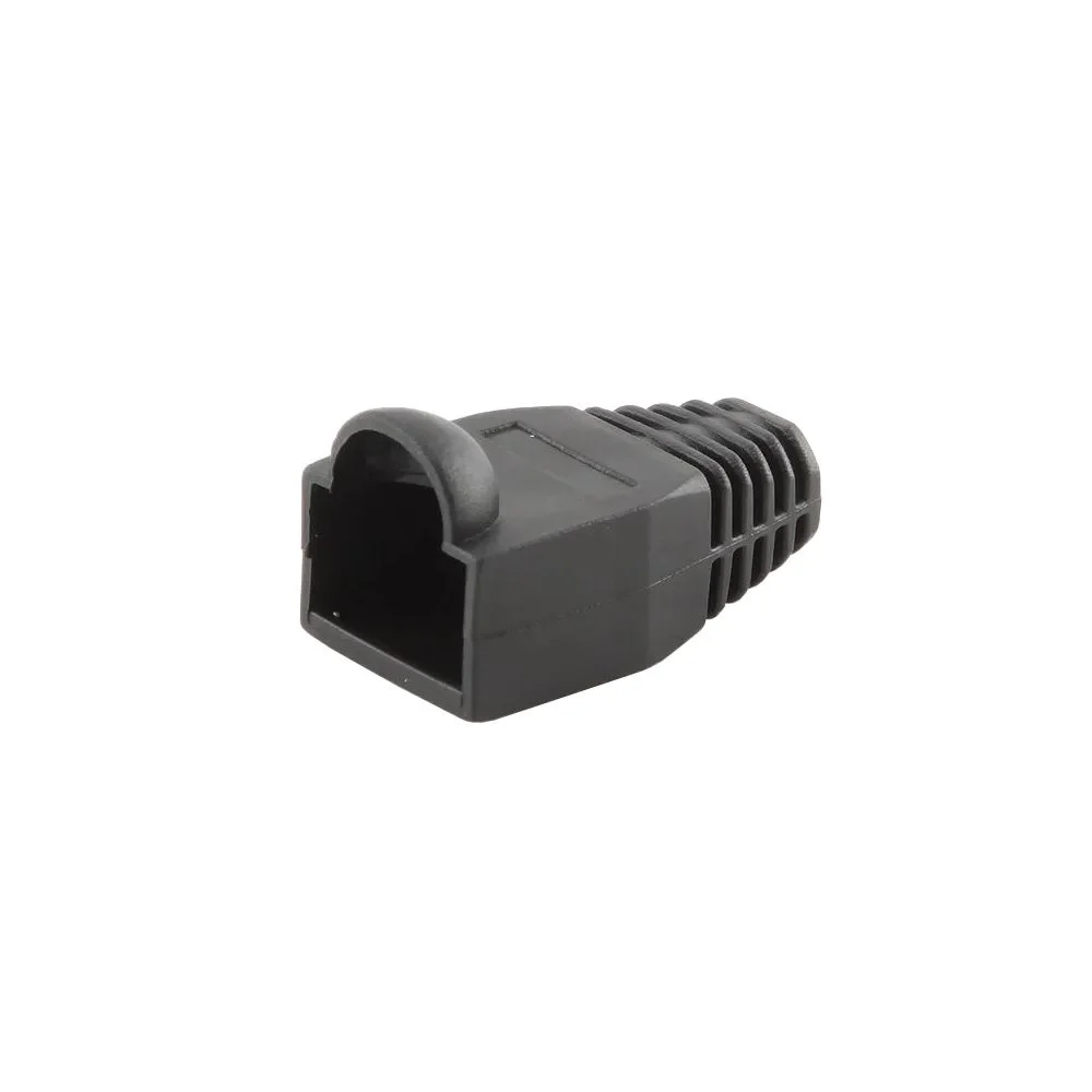Аксессуары Cablexpert Колпачок RJ-45 изолирующий чёрный (100 шт.) <Одна единица товара - это упаковка из 100 шт.> (033084) {100}