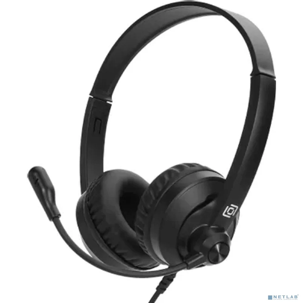 Oklick Наушники с микрофоном Оклик HS-M500 черный накладные (1900379)