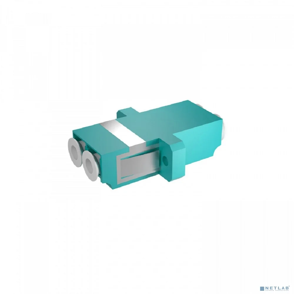 NTSS Адаптер оптический NTSS PREMIUM дуплекс LC OM3 AQUA NTSS.2LC/U-PM-OM3-S-AQ
