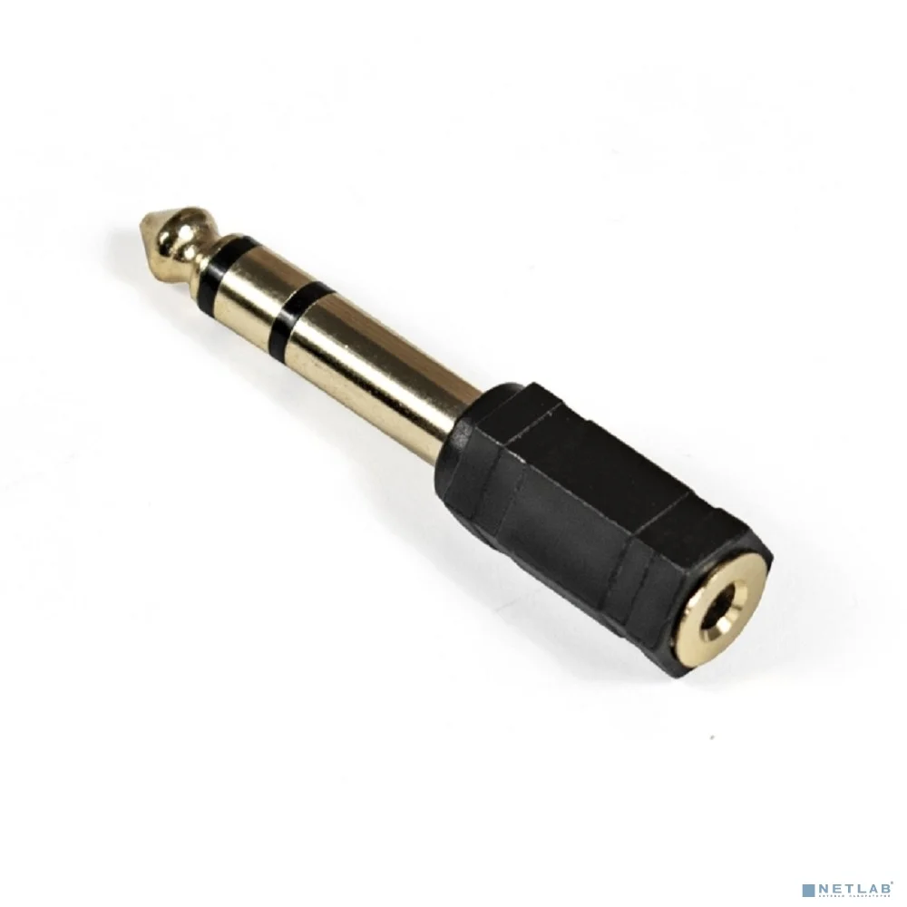 Exegate EX284949RUS Переходник аудио ExeGate EX-AA-3F6M (6.35mm Jack M/3.5mm Jack F)