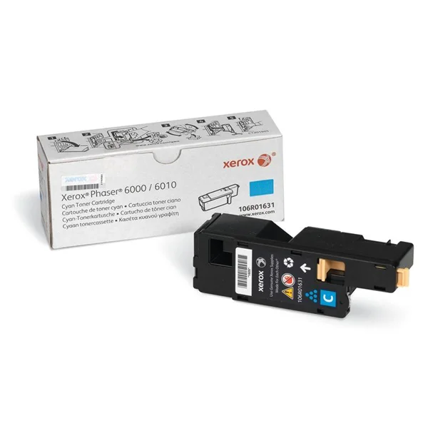 XEROX 106R01631 Тонер-картридж Xerox Phaser 6000/6010, cyan 1k