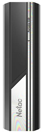 SSD накопитель Netac ZX10 2TB USB 3.2 Gen 2 Type-C External SSD, R/W up to 1050/1050MB/s, with USB C to A cable and 10Gbps USB C to C cable 5Y wty