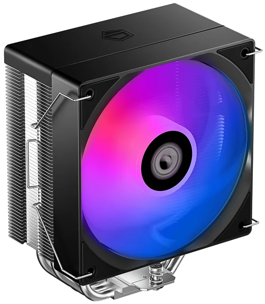 Кулер для процессора ID-COOLING SE-214-XT V2 LGA1851/1700/1200/115X/AM5/AM4 (16шт/кор, TDP 200W, PWM, 4 тепл.трубки прямого контакта, FAN 120mm, Random Spectrum Lighting) RET