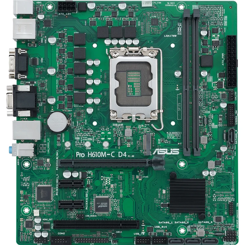 ASUS PRO H610M-C D4-CSM (90MB1A30-M0EAYC)
