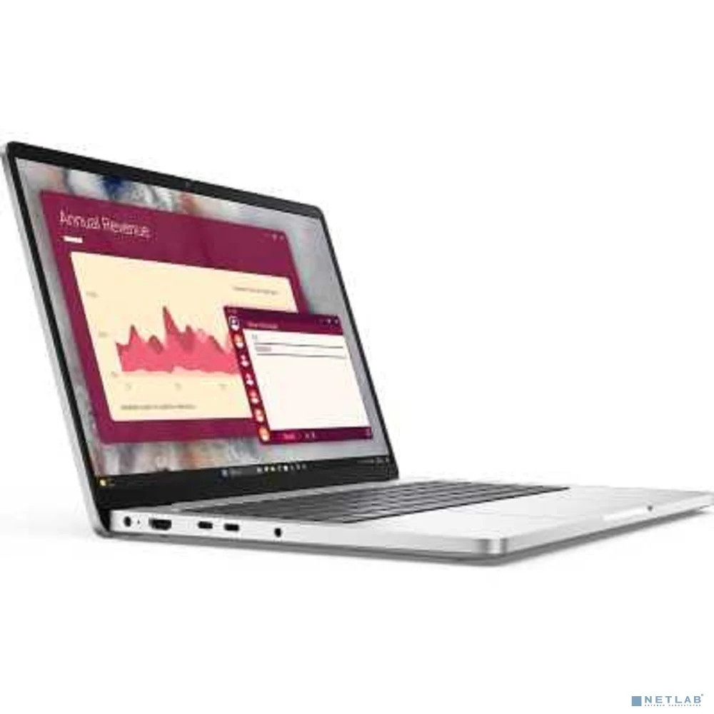 ноутбук DELL 14 Pro Core Ultra 5 235U 14,0" FHD+ (1920 x 1200) IPS,AG,300 nit, 16GB DDR5 (1x16GB) 512GB SSD Intel Arc graphics,3cell,Backlit,FPR, Linux KB Eng
