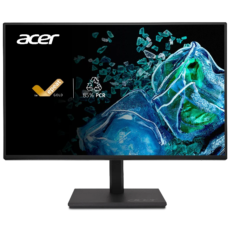 Мониор 27'' ACER Vero B277UGbmipruzx IPS, 2560x1440, 1 / 4ms, 350cd, 120Hz, 1xHDMI(2.0) + 1xDP(1.4) + 1Type-C(90W) + 4xUSB 3.2 + USB-B (1up 4down) + SPK , Speakers 2Wx2,  hadj 165,  Vesa:100x100