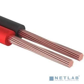 Rexant 01-6102-3 Кабель акустический, 2х0.35 мм2, красно-черный, 100 м.
