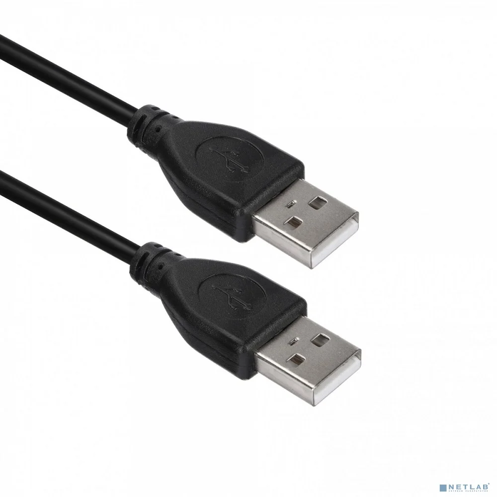 Кабель ACD Кабель ACD-U2AAM-30L |ACD-U2AAM-30L| USB 2.0, A male - A male, ТТХ: |ACD-U2AAM-30L| (7/0.12BC+PE)*1P+(7/0.12BC+PE)*2C+7/0.12BC+AL+PVC OD4.0, Черный, 3мm (742033)