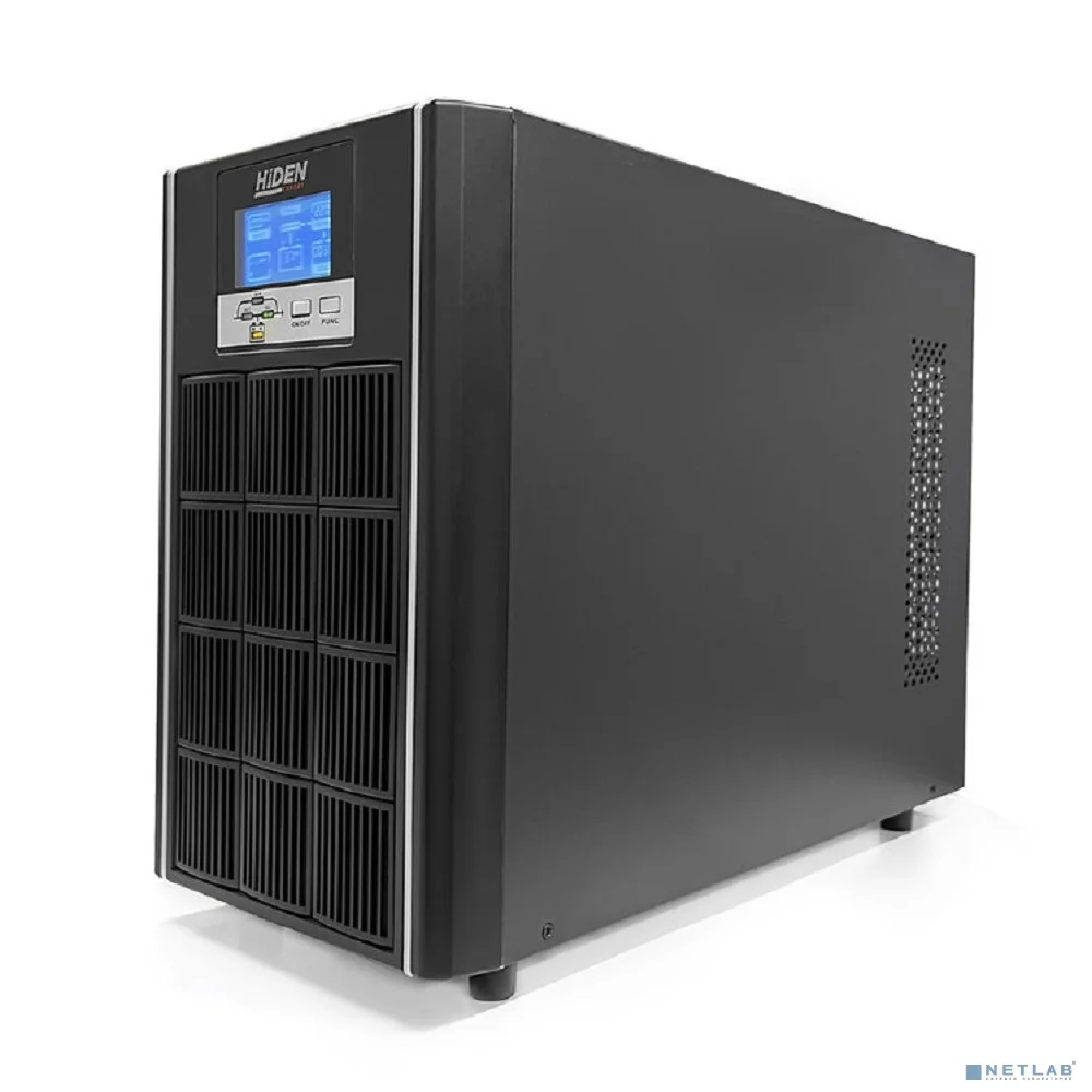 ИБП HIDEN EXPERT UDC9202S, встроенные АКБ в корпусе (6х7А/ч), 2 kVA/1,8 kW {С двойным преобразованием напольного исполнения 2000 ВА / 1800 Вт,4 розетки Schuko, SNMP слот, USB, RS232, EPO}