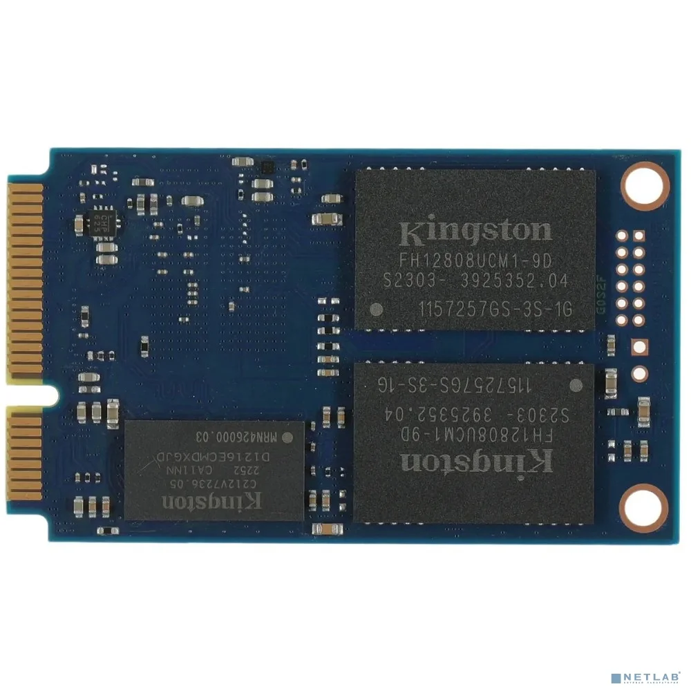 Твердотельный накопитель SSD Kingston SKC600 SKC600MS/512G 512GB,3D TLC, mSATA, R/W 550/520MB/s, 300TBW (315998)