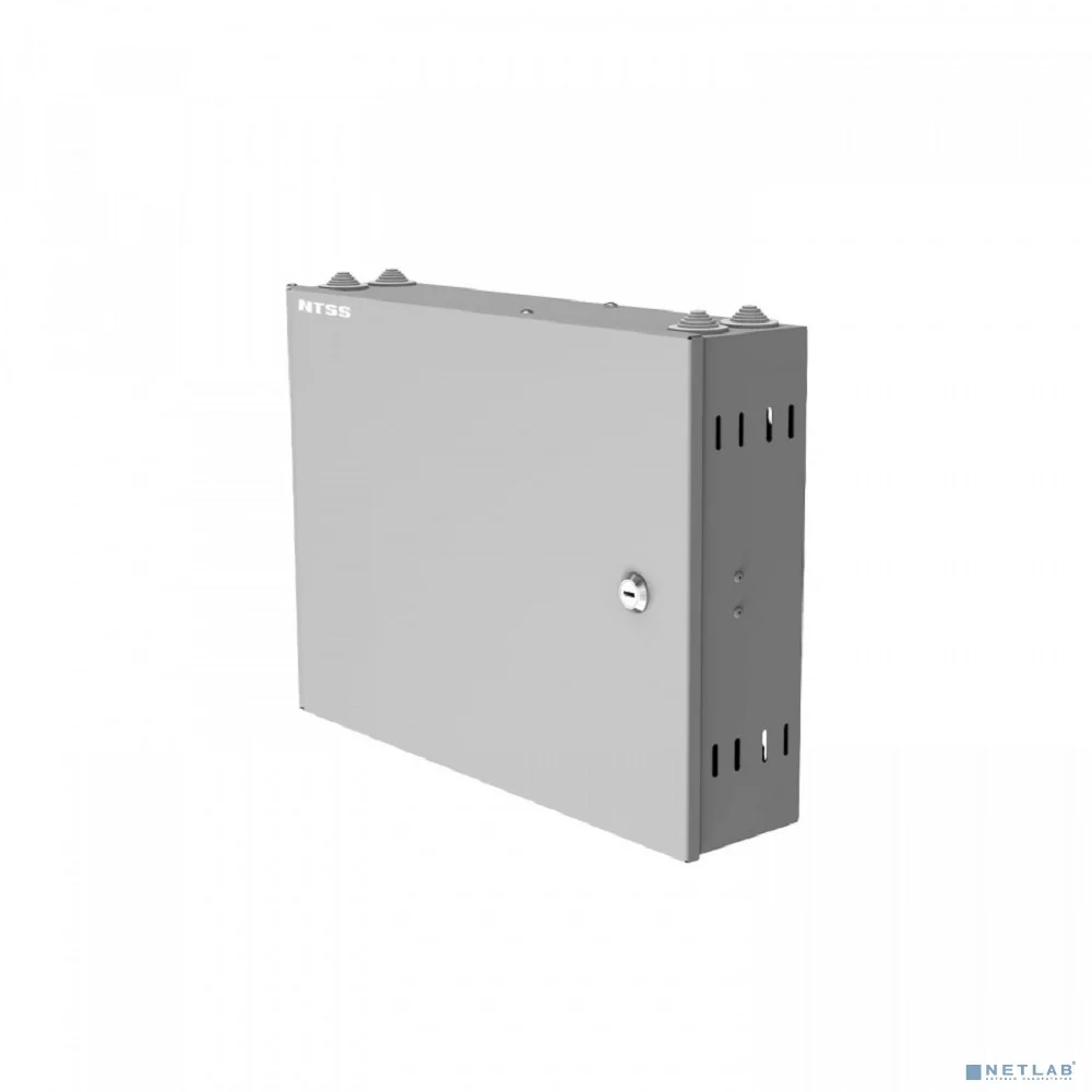 NTSS Кросс настенный NTSS PREMIUM предсобранный, 48 портов FC/APC, 9/125 мкм, (розетки, сплайс 2шт, КДЗС, пигтейлы) NTSS-WFOB-PM-48-FC/A-9-SP1.5G5A
