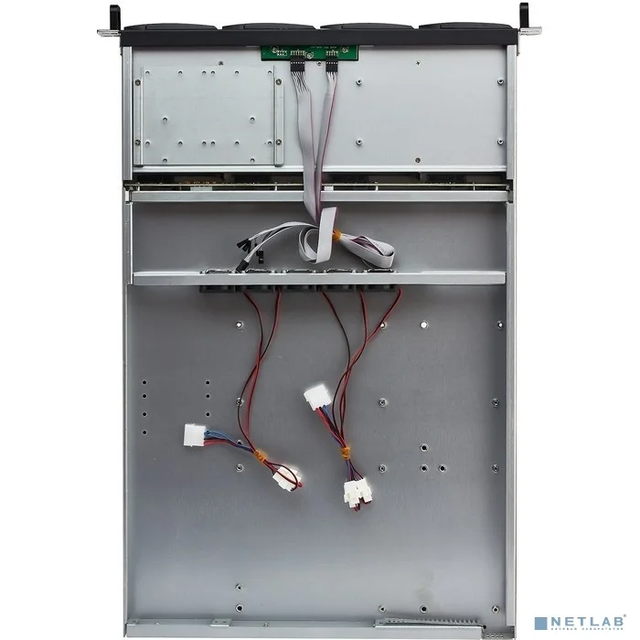 Exegate EX288493RUS Серверный корпус ExeGate Pro 1U660-HS04 <RM 19", высота 1U, глубина 660, БП 1U-800ADS, 4xHotSwap, USB>