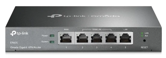 TP-Link ER605 (TL-R605) VPN-маршрутизатор Omada с гигабитными портами
