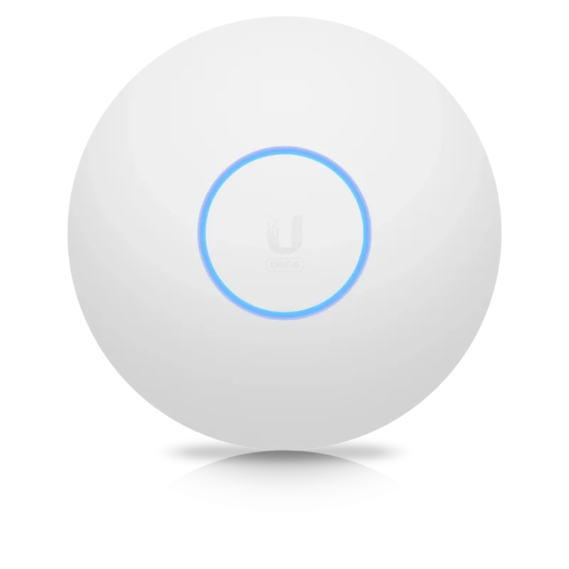 UBIQUITI U6-Pro Точка доступа UniFi 6 AP Pro 2.4+5 ГГц, Wi-Fi 6, 4х4 MU-MIMO, 802.3at, 1х 1G RJ45