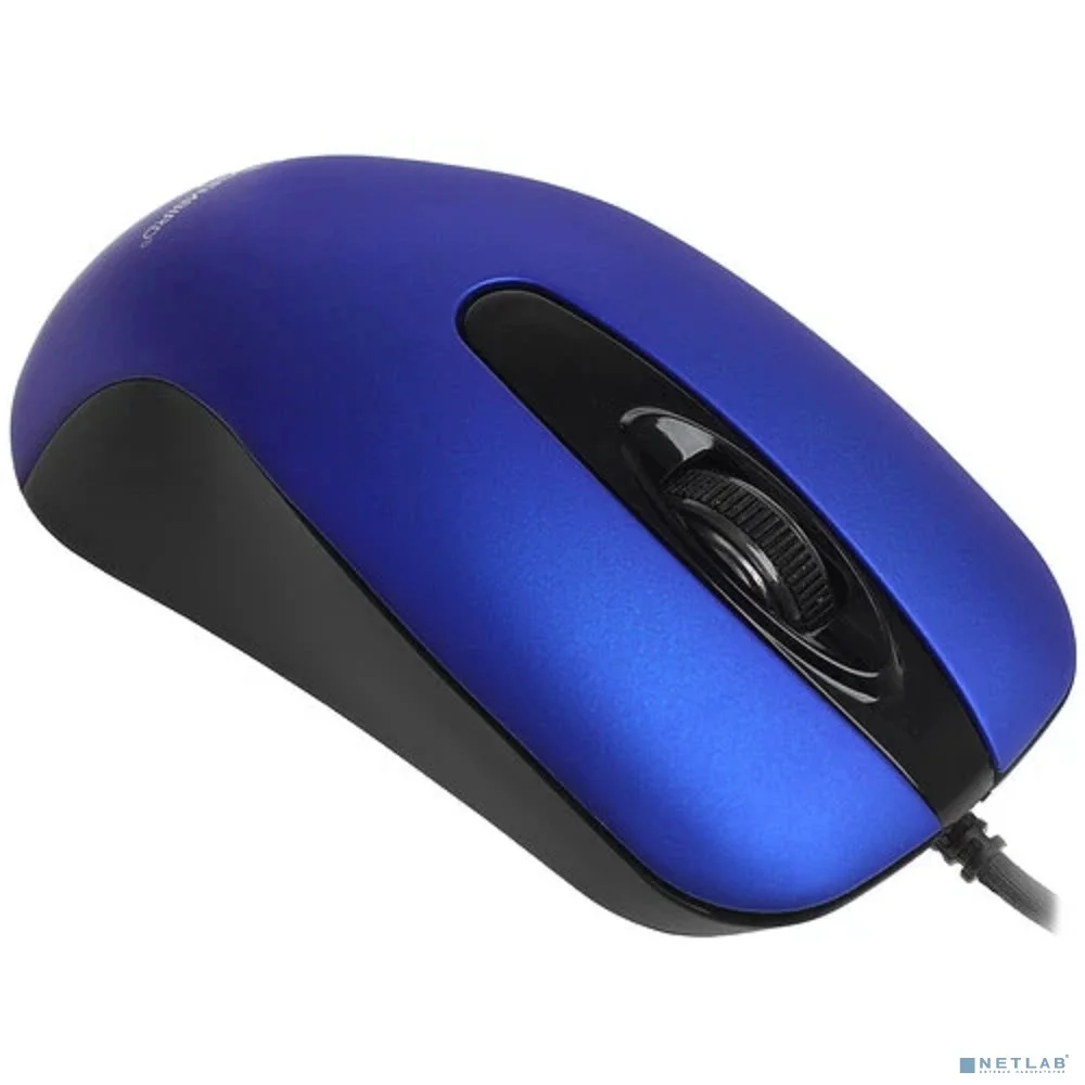 Gembird MOP-400-B dark blue USB, 1000DPI, бесшумный клик