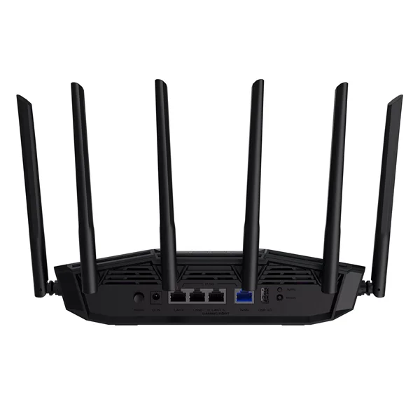роутер ASUS TUF-BE6500//802.11 a/b/g/n/ac/ax/be, 2,4 + 5 gGz, black 2