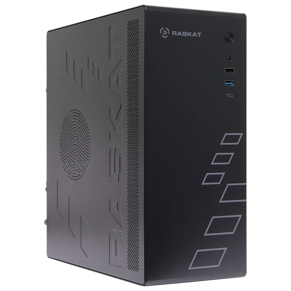 Компьютер ПЭВМ т.м. "Raskat" Standart300 (Intel Core i3 10100, RAM 16Gb, SSD 480Gb, no OS, kb+ms, black)