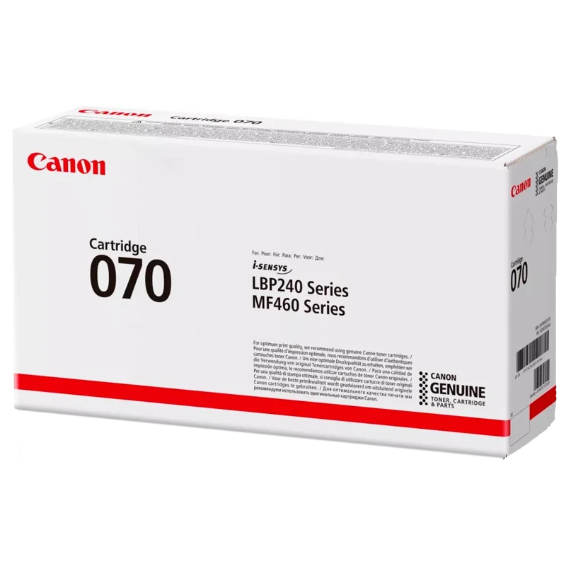 Canon 5639C002 Cartridge 070 Тонер-картридж для MF461w/463dw/465dw/LBP243dw/246dw Black (3000 стр.) 5639C002/5639C004