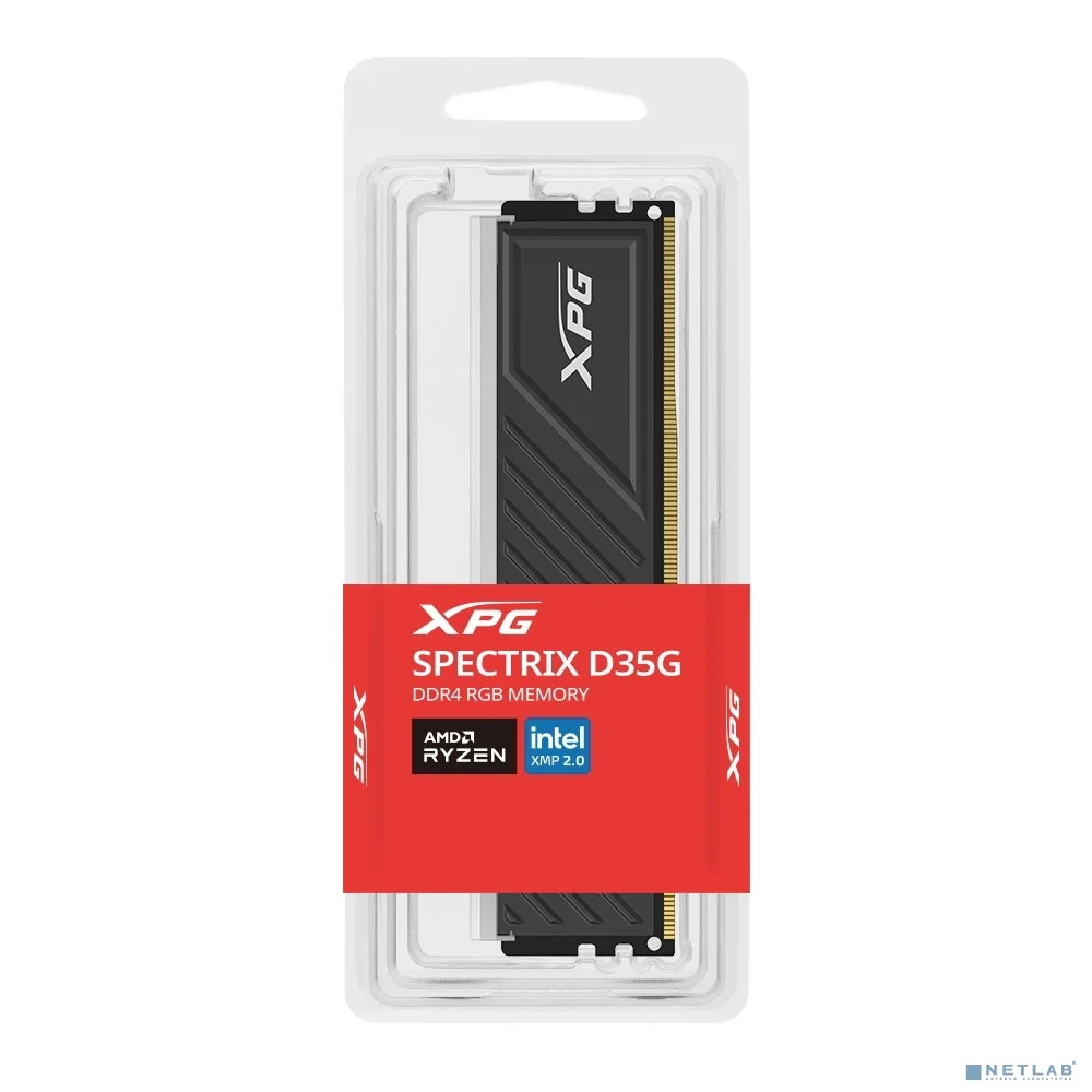 Модуль памяти ADATA XPG SPECTRIX D35G RGB Gaming Memory 32GB DDR4 3200 U-DIMM black