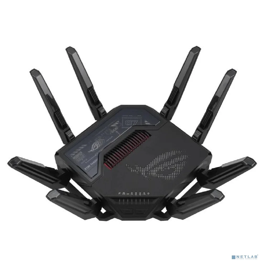 роутер ASUS GT-BE98 // BE25000 // 1376+5764+5764+11529 Mbps, 2,4 + 5 gGz, 8 antenna, USB