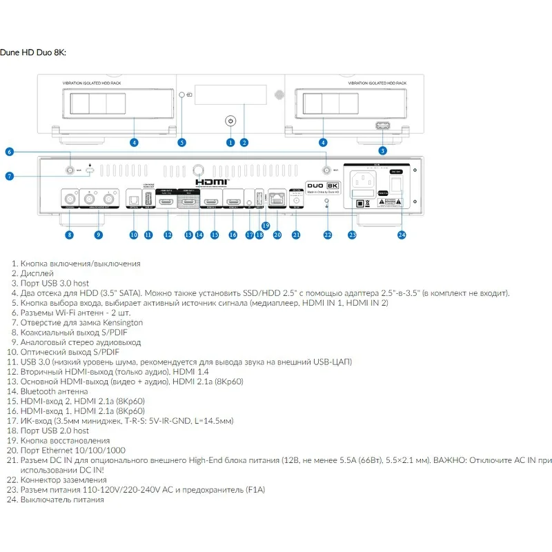 HDI Dune Limited Dune HD D1011 5