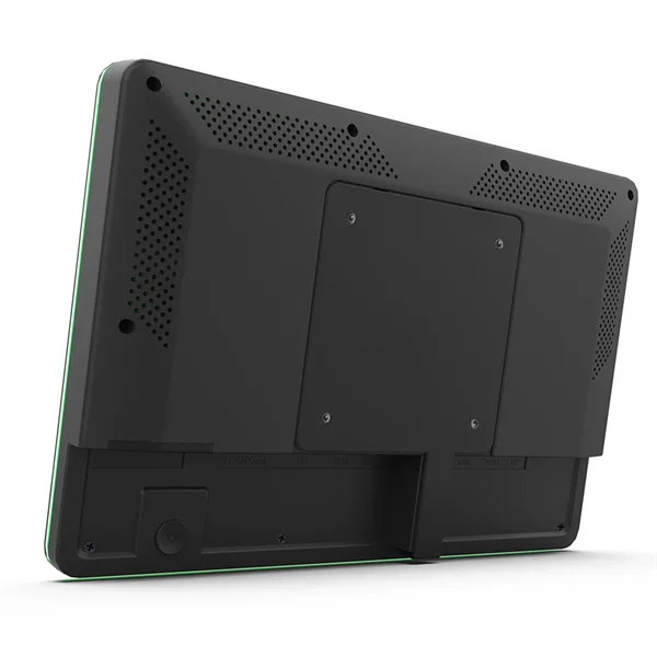 Система бронирования переговорных комнат Uticlock Black (UCI-1052) Led-индикатор по всему периметру, камера, экран 10" HD, Android 10, Rockchip, 1xLAN (POE), 2xUSB, 1xmicroUSB для ADB, Wi-Fi 802.11ac 2,4/5Ghz, черный\белый, гарантия 1 год ( 2