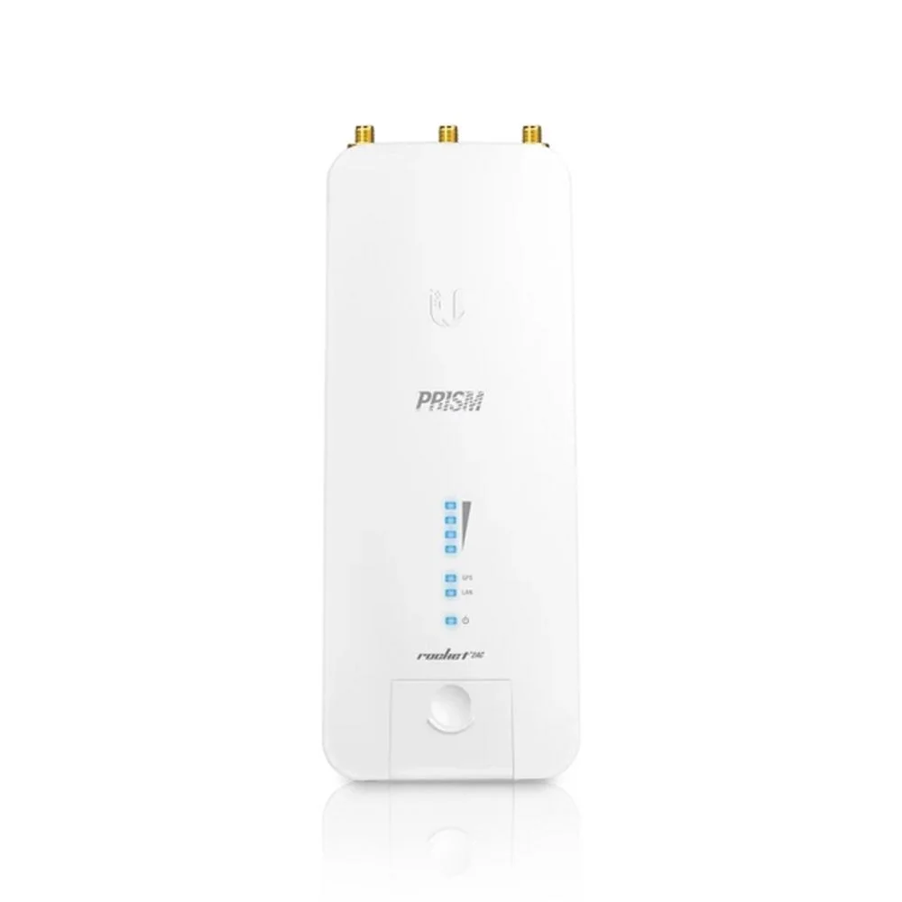 Точка доступа Wi-Fi Ubiquiti Rocket 2AC Prism |R2AC-PRISM| Ubiquiti точка доступа 2.4 ГГц, PtP/PtMP, airMAX ac, 2x RP-SMA, |R2AC-PRISM| фильтры airPrism, GPS Sync, {10} (027397)