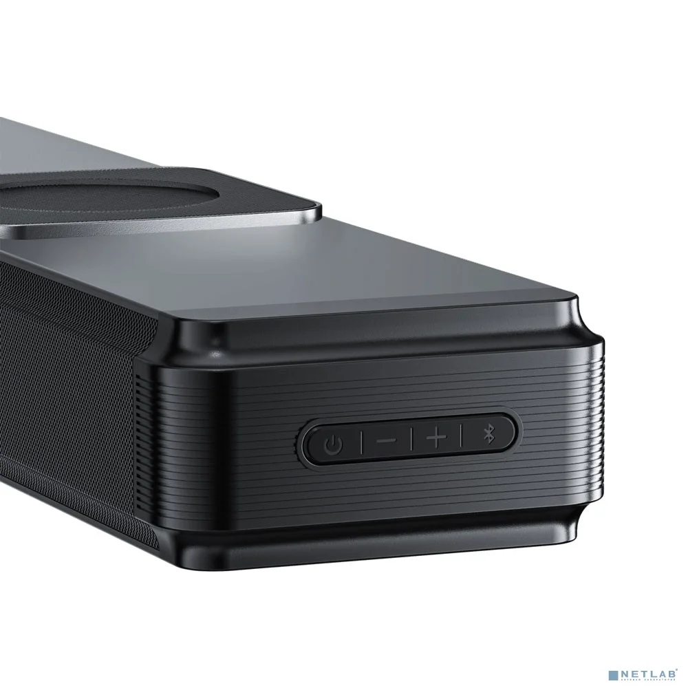 Повреждение упаковки Ginzzu GM-508, Саундбар, 2x25W+50W/HDMI/Optical/BT/LINE IN/USB/ДУ