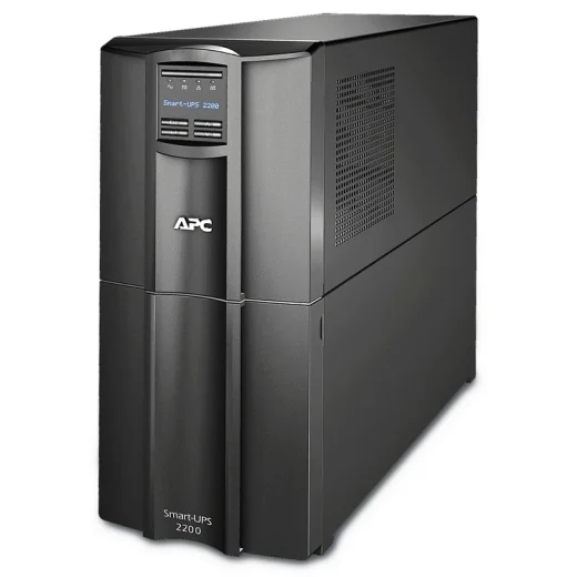 Источник бесперебойного питания APC Smart-UPS 2200VA/1980W, Line-Interactive, LCD, Out: 220-240V 8xC13 (4-Switched) 1xC19, SmartSlot, EPO, Black, 1 y.war.(замена SMT2200I)